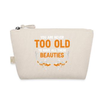 Never Too Old for Beautiful Koi Fish Humor - Bio-Täschchen - Natur - Vorne