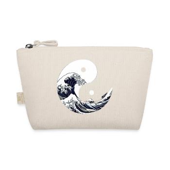Yin yang vague Kanagawa - Trousse biologique - nature - Devant