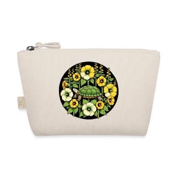 Tortue parmi les Fleurs Dorées - Trousse biologique - nature - Devant