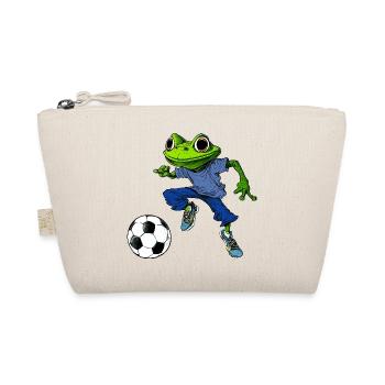 Soccer Frog - Organic Pouch - nature - Front