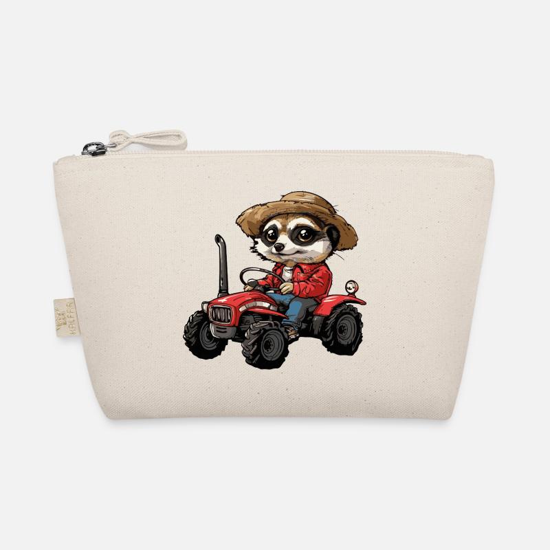 Erdmännchen Traktor Farmer Bio-Täschchen