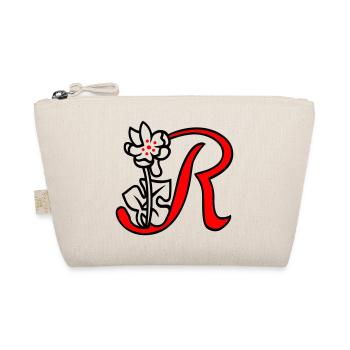 Letter R - Organic Pouch - nature - Front