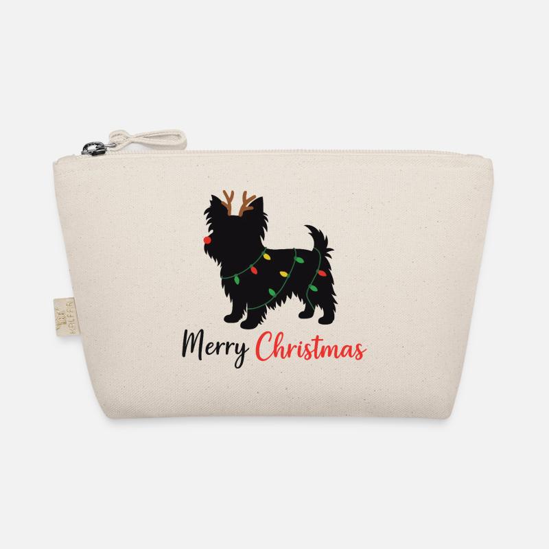 Yorkshire Terrier Noël Animaux d’hiver Chiens Trousse biologique