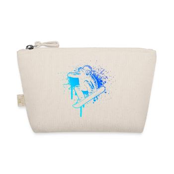 Motif de snowboard clair pour chaque jour - Trousse biologique - nature - Devant