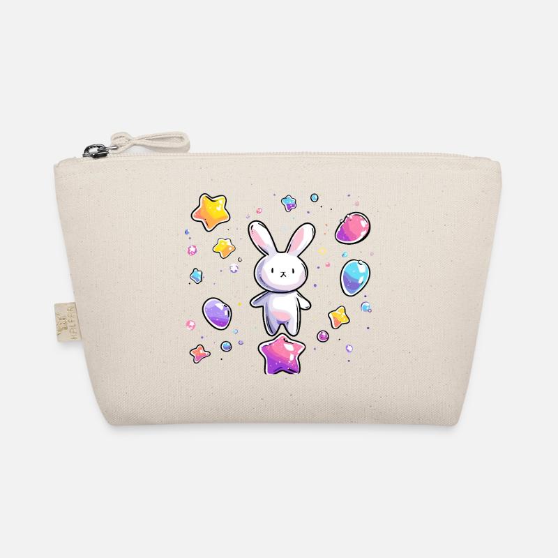 Pastell Bunny Sternenflug Organic Pouch