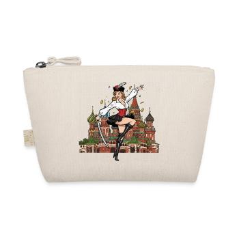 Russia Moscow pinup - Organic Pouch - nature - Front
