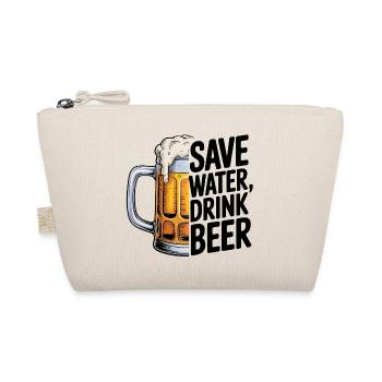 My Plans for Today - Cool Beer Logo - Organic Pouch - nature - Front