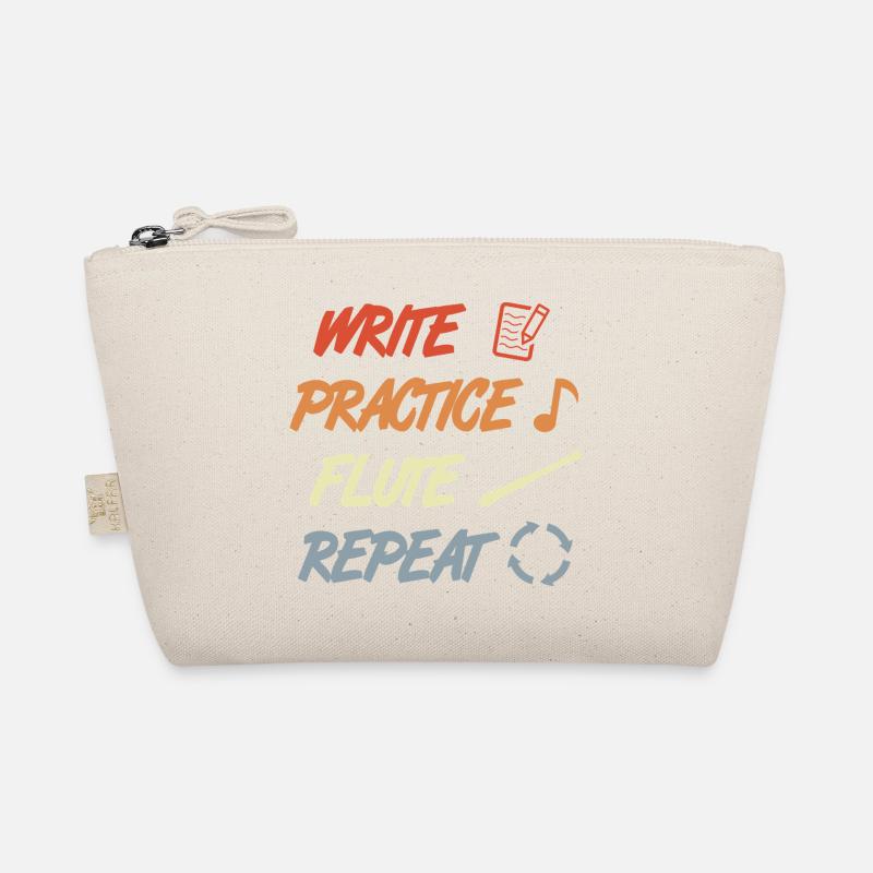 Write Practice Flute Repeat Bio-Täschchen
