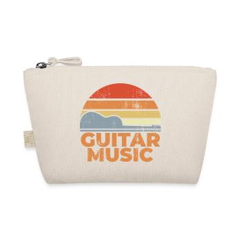 Guitare Music Look Vintage - Trousse biologique - nature - Devant
