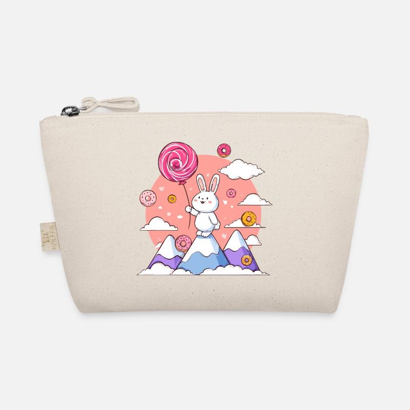 Sugar-sweet bunny on sugar summit Organic Pouch