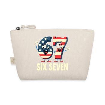 US Flag 67 Memes Six Seven - Organic Pouch - nature - Front