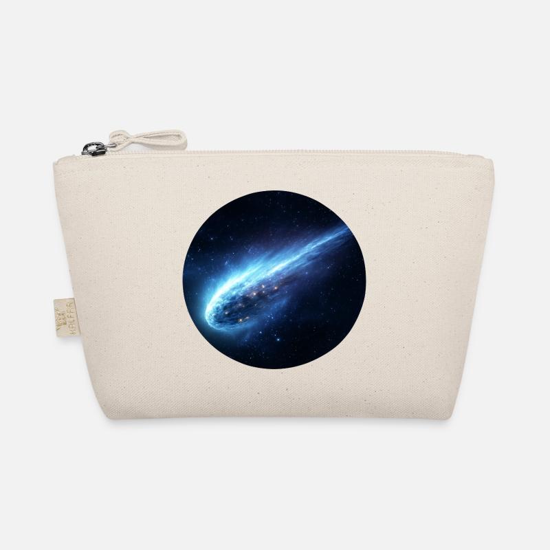 Astronomy Space Comet Streaking Tail Organic Pouch