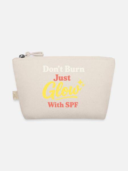 Spf Culture Identity Skin Care Humor - Organic Pouch - nature - Front