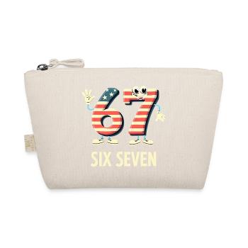 US Flag 67 Memes Six Seven - Organic Pouch - nature - Front