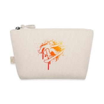 Message clair sur le snowboard pour les femmes - Trousse biologique - nature - Devant