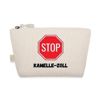 Karneval Kostüm Kamelle - Bio-Täschchen - Natur - Vorne
