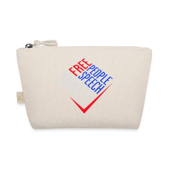 Marché de la liberté d’expression Peuple Libertarian Freedom Logo - Trousse biologique - nature - Devant