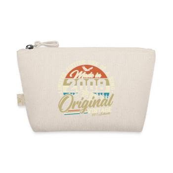 2008 Jahrgang 18. Geburtstag Retro Geschenk - Bio-Täschchen - Natur - Vorne