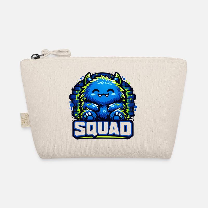 Blauer Monster Squad Logo Bio-Täschchen