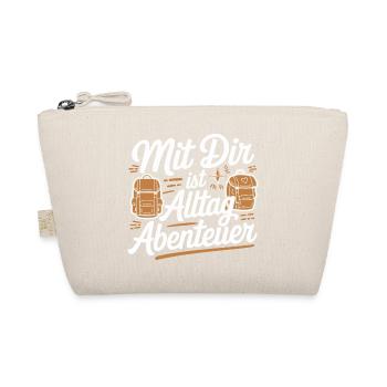 With You Is Everyday Life Adventure Backpack Love - Organic Pouch - nature - Front