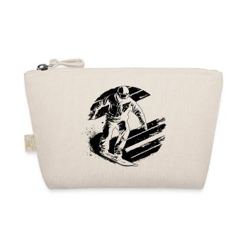 Snowboarders - Organic Pouch - nature - Front