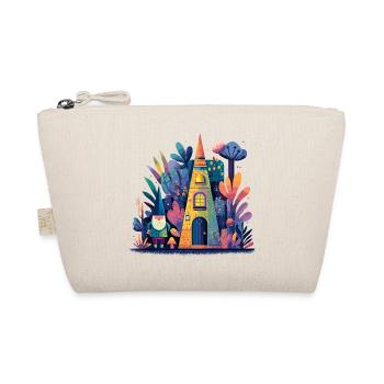 Color Dream Fantasy House Magic Garden - Organic Pouch - nature - Front