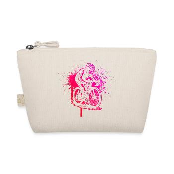 Clean road bike artwork for road bike - Organic Pouch - nature - Front
