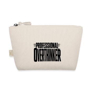 professional Overthinker Bold - Organic Pouch - nature - Front