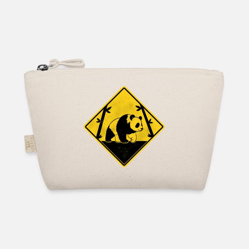 Panda panneau de signalisation jaune Trousse biologique