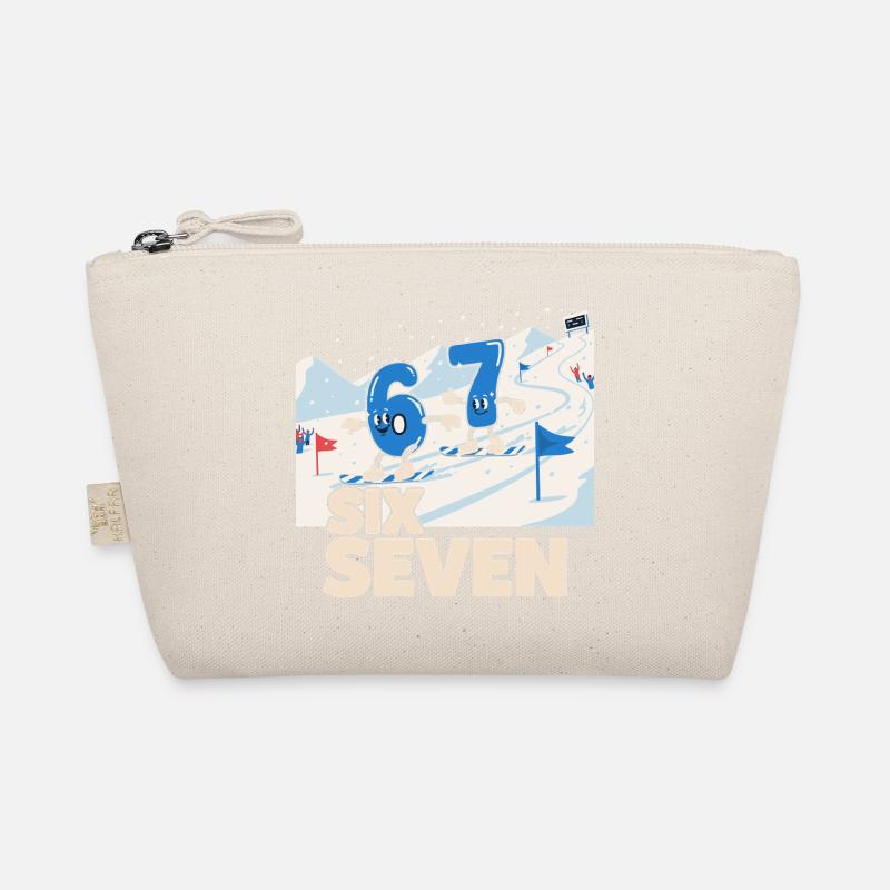 67 Snowboarding Six Seven Meme Bio-Täschchen