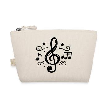 Notes musicales de clé - Trousse biologique - nature - Devant