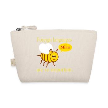 Abeille avec bulle de dialogue - Trousse biologique - nature - Devant
