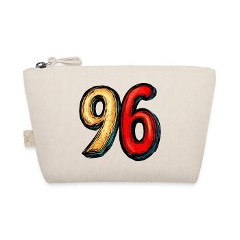 96 Number Colorful - Organic Pouch - nature - Front