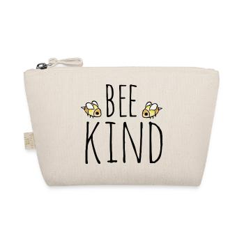 Typographie Bee Kind - Trousse biologique - nature - Devant