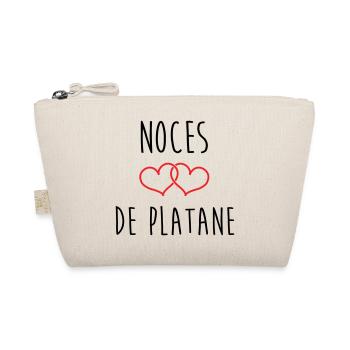 Wedding Anniversary - Wedding Wedding (61 years) - Organic Pouch - nature - Front