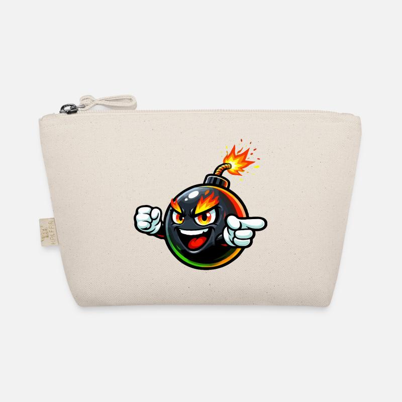 Explosive, wütende Bombenshow Bio-Täschchen