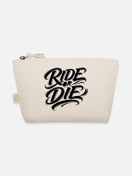 Ride or Die - Organic Pouch - nature - Front