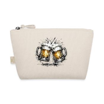 Vintage Beer Mug Design - Cheers International - Organic Pouch - nature - Front