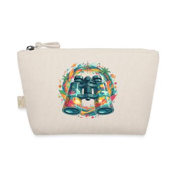 Tropical Explorer Binocular Illustration - Organic Pouch - nature - Front