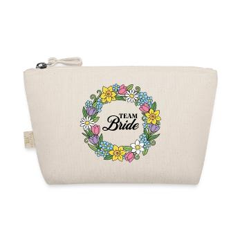 Team Bride for Engagement - Organic Pouch - nature - Front