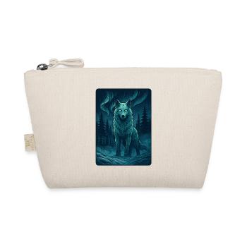 North wolf in the night forest - Organic Pouch - nature - Front