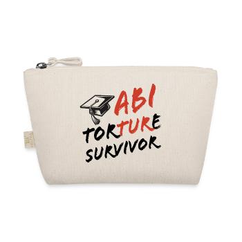 Abi Torture Survivor - Es war eine Folter - Bio-Täschchen - Natur - Vorne