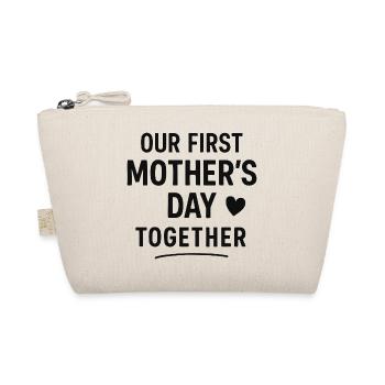 Première famille pour la fête des mères : Famille pour un cadeau de bébé maman - Trousse biologique - nature - Devant
