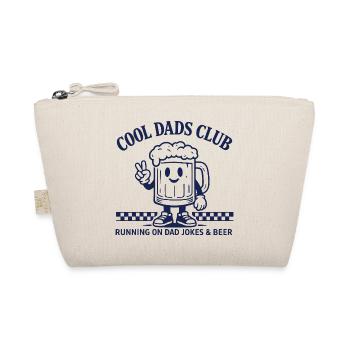 Funny Dad Shirt Dad Jokes and Beer Gift - Bio-Täschchen - Natur - Vorne