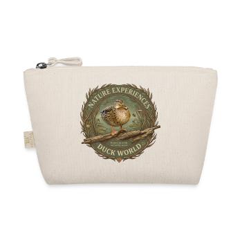 Nature Experience Birds Duck Mallard Animal Motif - Organic Pouch - nature - Front