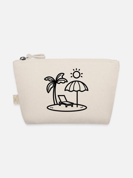 beach - Organic Pouch - nature - Front