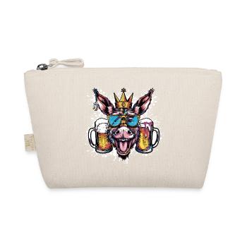 Donkey Beer Funny - Organic Pouch - nature - Front