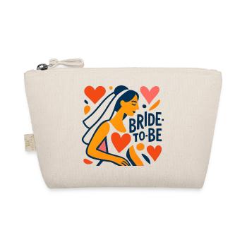 Bride to Be - Organic Pouch - nature - Front
