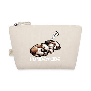 Dog Tired Shih tzu Shih tzus Shih tzu Owner - Organic Pouch - nature - Front