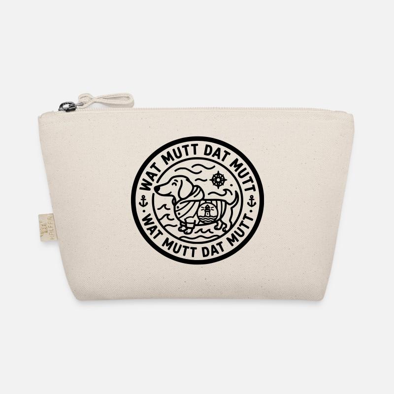 wat mutt dat mutt dachshund Organic Pouch